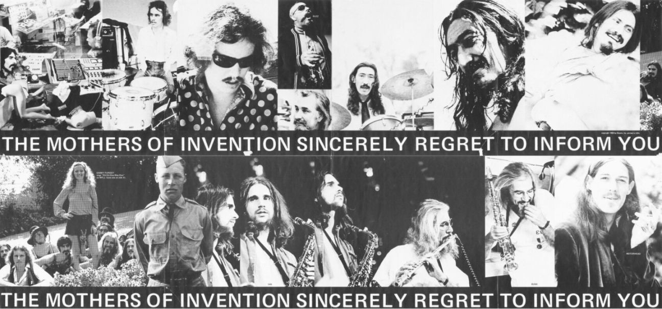 Poster nell&rsquo;LP statunitense