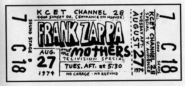 Entrada del concierto por Cal Schenkel