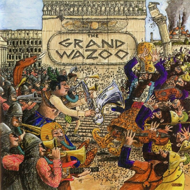  Portada de &ldquo;The Grand Wazoo&rdquo; por Cal Schenkel